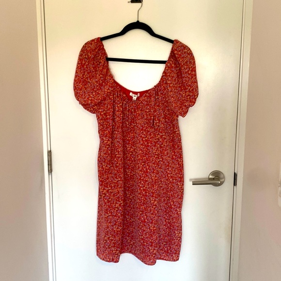 Floral print mini dress - Picture 1 of 1